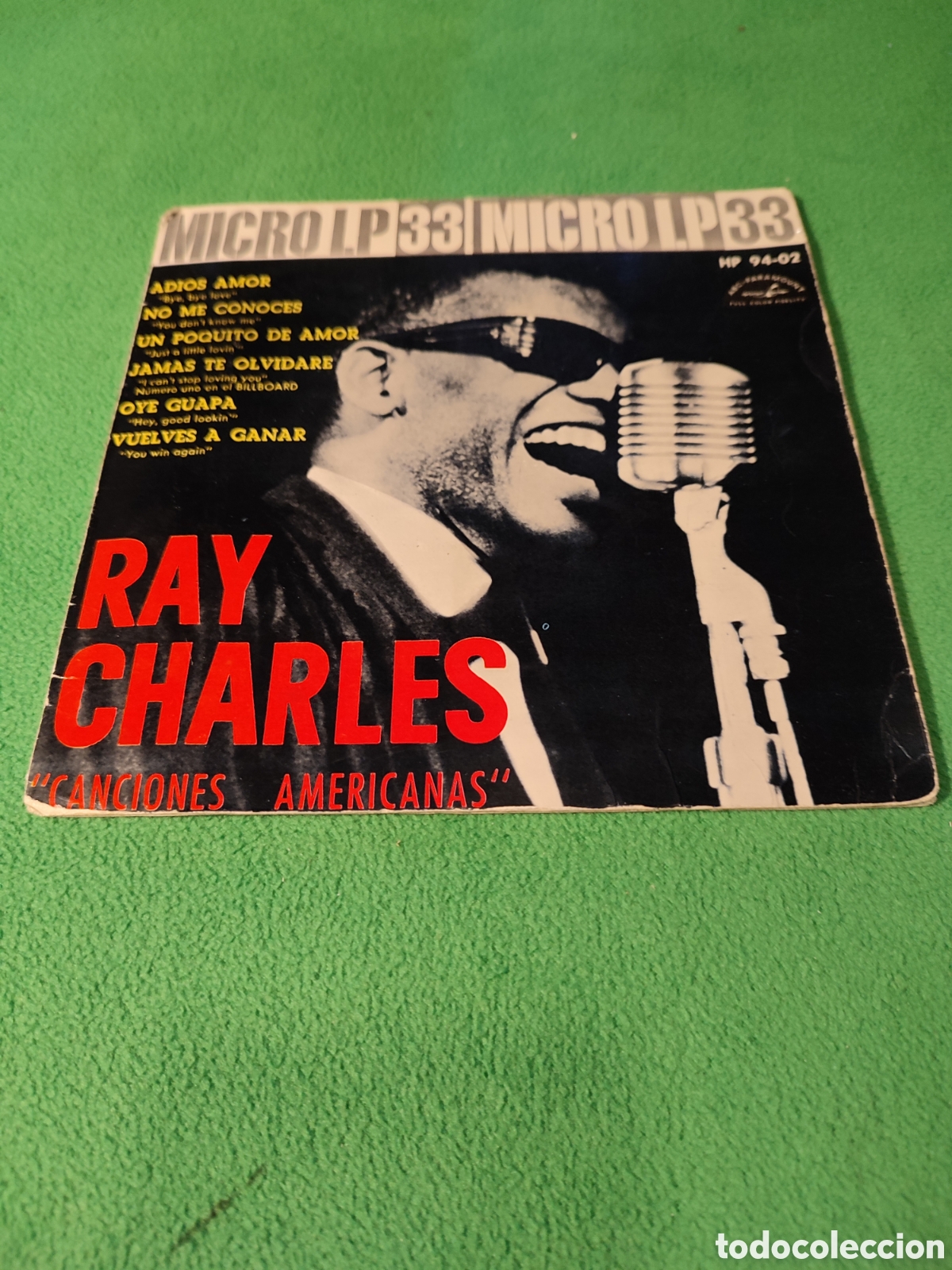 Discos de vinilo: Ray Charles- Canciones americanas 6 temas - Foto 1