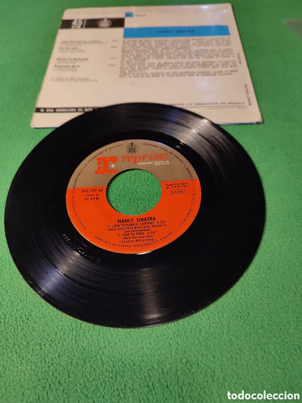 Discos de vinilo: Nancy Sinatra - Que te parece cari&ntilde;o? + 3 - Foto 2