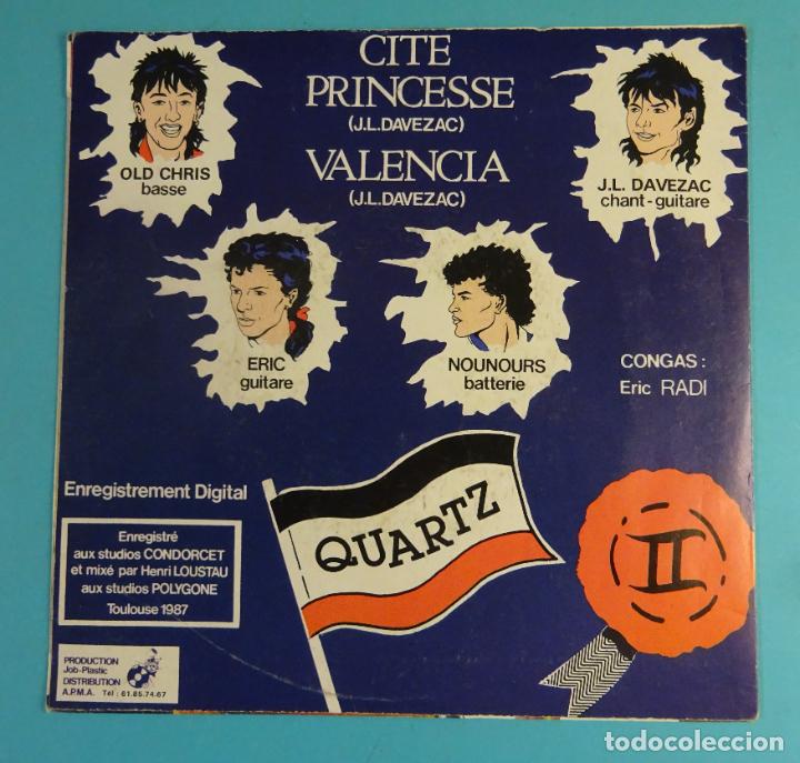 Discos de vinilo: QUARTZ. CITE PRINCESSE / VALENCIA - Foto 2