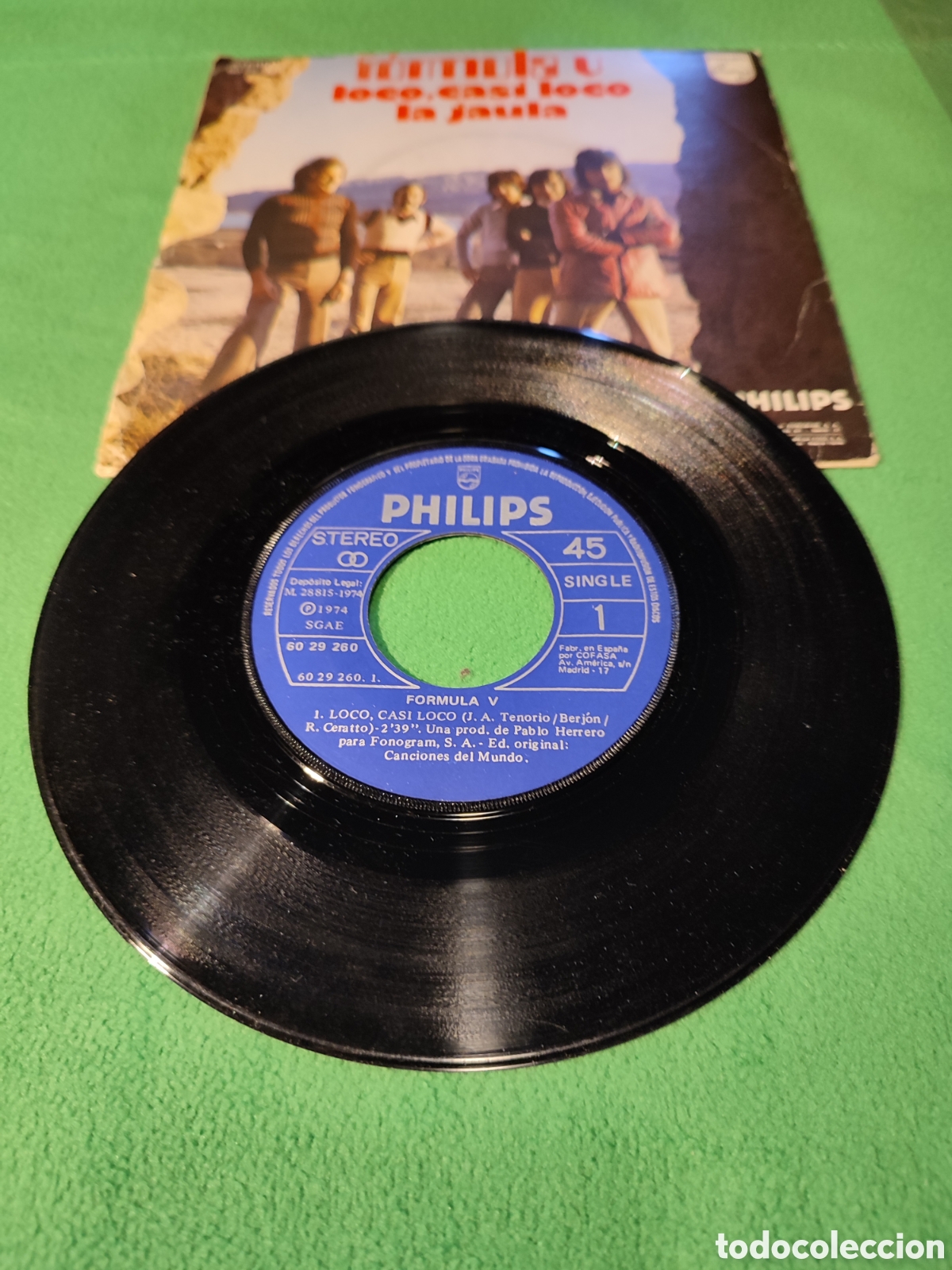 Discos de vinilo: Formula V - Loco casi loco - Foto 2