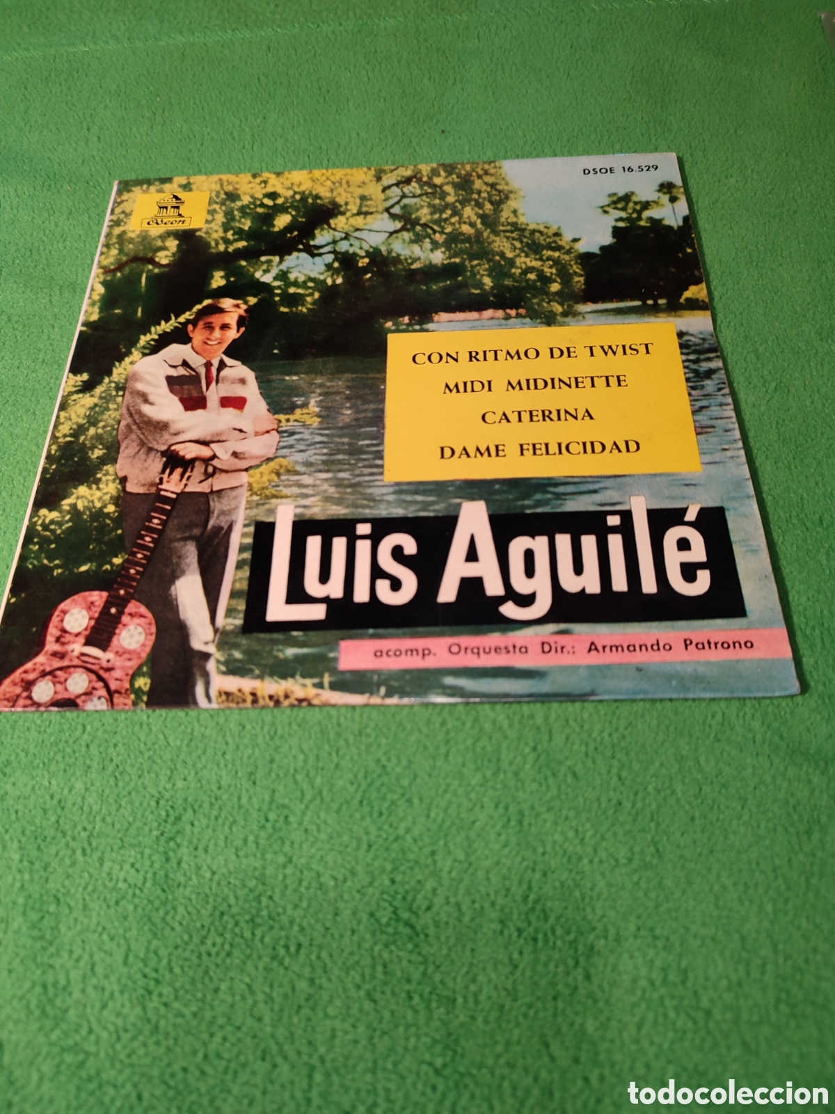 Discos de vinilo: Luis Aguil&eacute; - Con ritmo de twist+ 3 - Foto 1