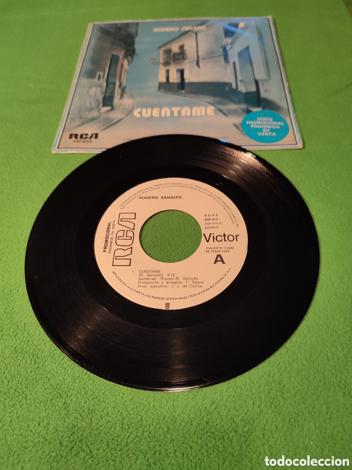 Discos de vinilo: Romero Sanjuan - Cu&eacute;ntame - Foto 2
