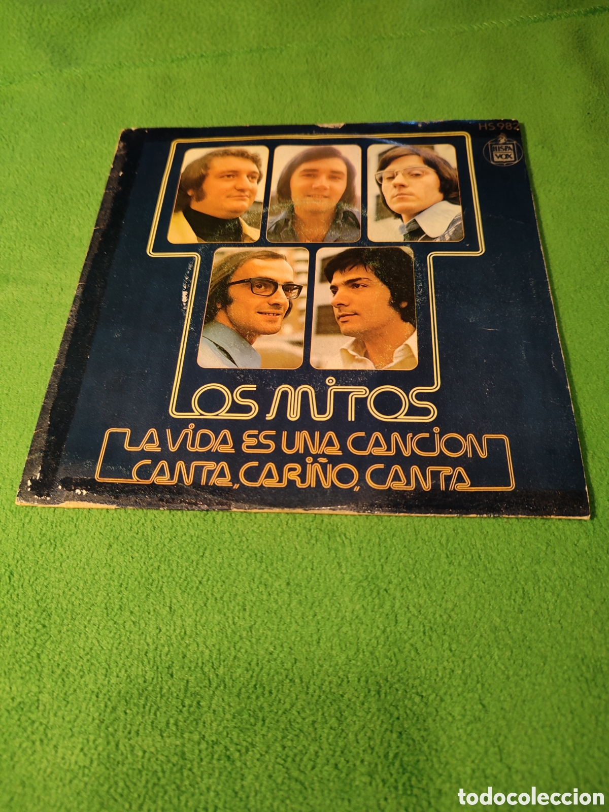 Discos de vinilo: Los Mitos - La vida es una canci&oacute;n - Foto 1