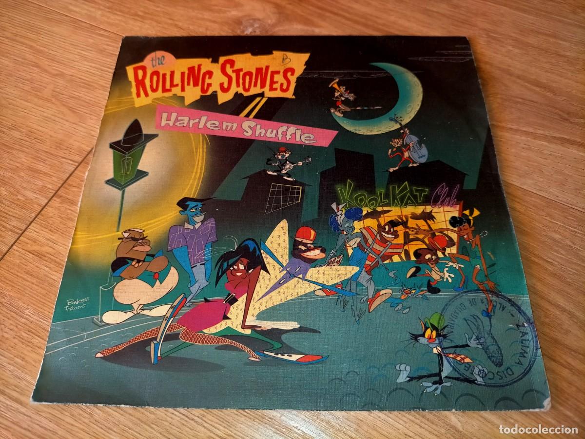 Discos de vinilo: THE ROLLING STONES-HARLEM SHUFFLE-ORIGINAL ESPA&Ntilde;OL 1986