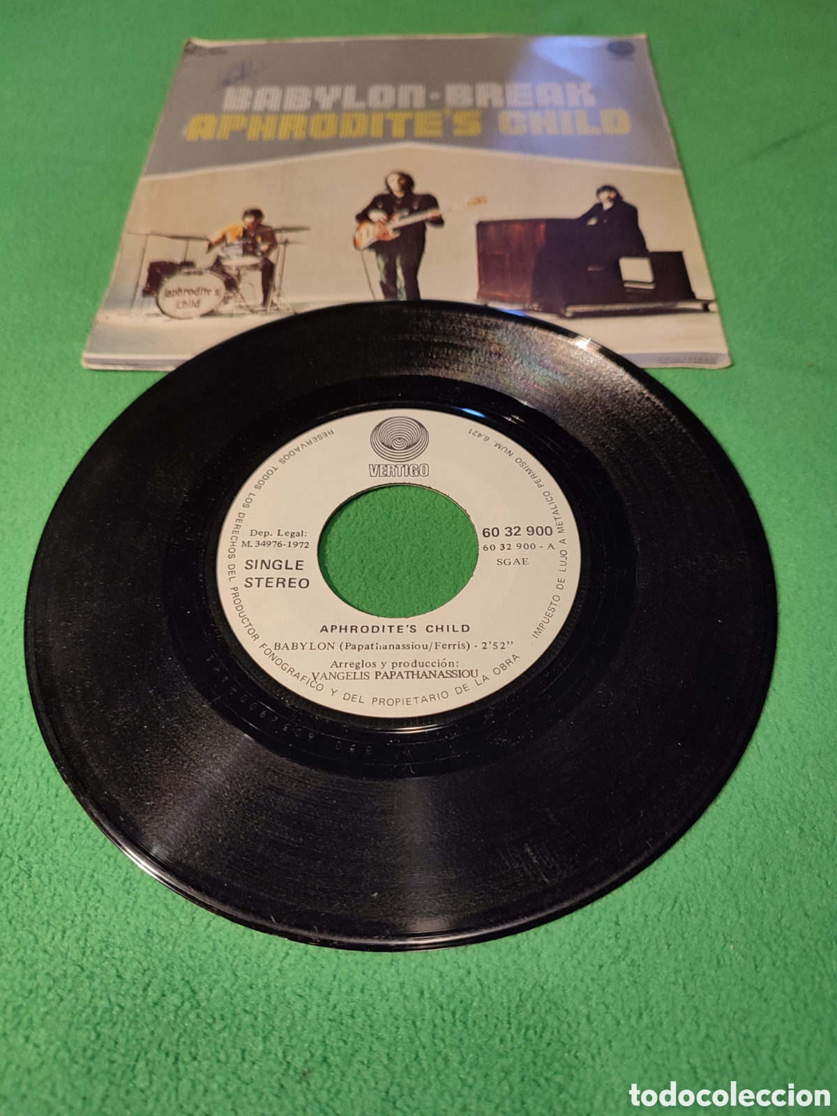 Discos de vinilo: Aphrodites Child - Babylon - Foto 2