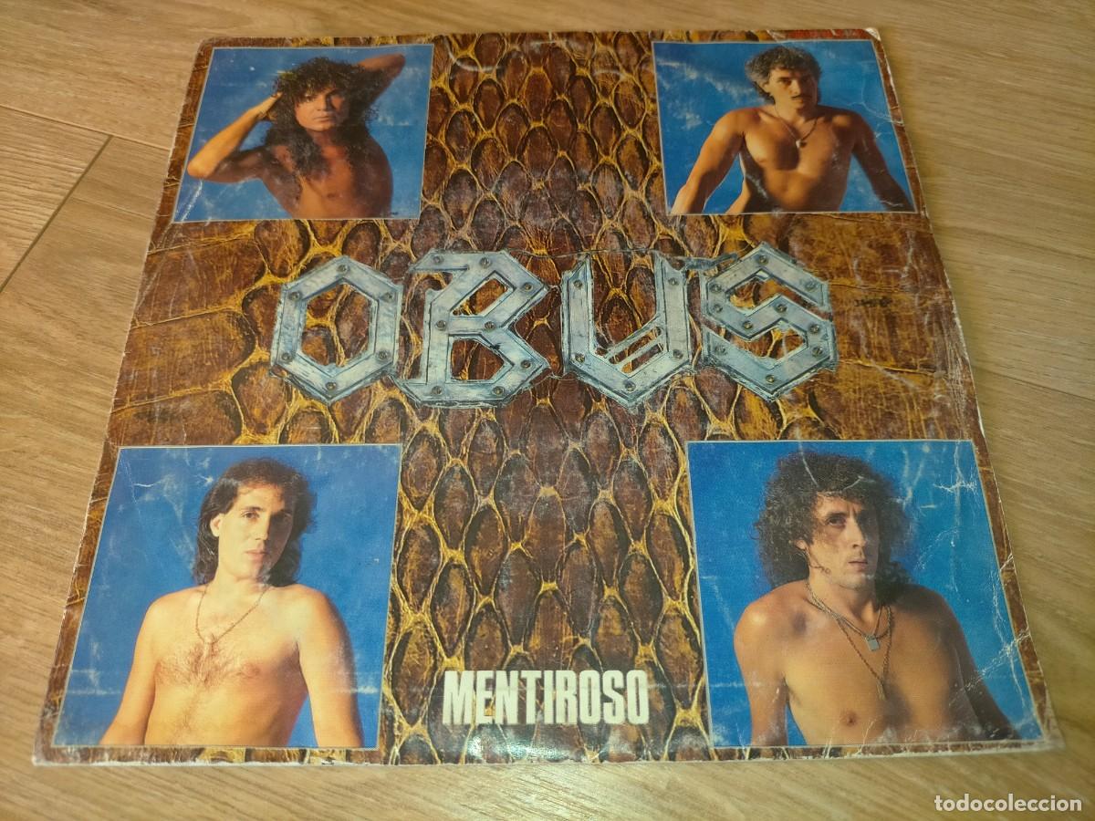 Discos de vinilo: OBUS-MENTIROSO-ORIGINAL 1986 - Foto 1