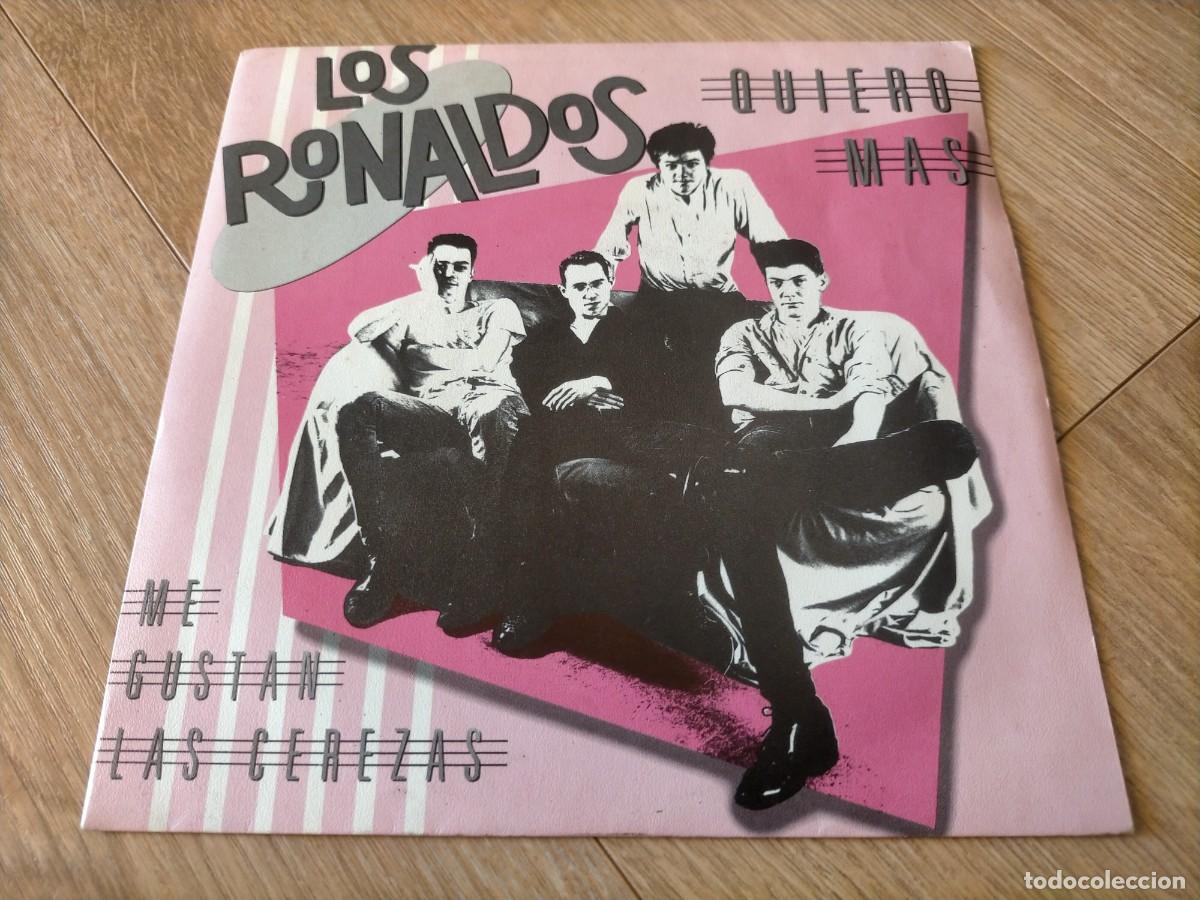 Discos de vinilo: LOS RONALDOS-QUIERO MAS-ORIGINAL 1987 - Foto 1