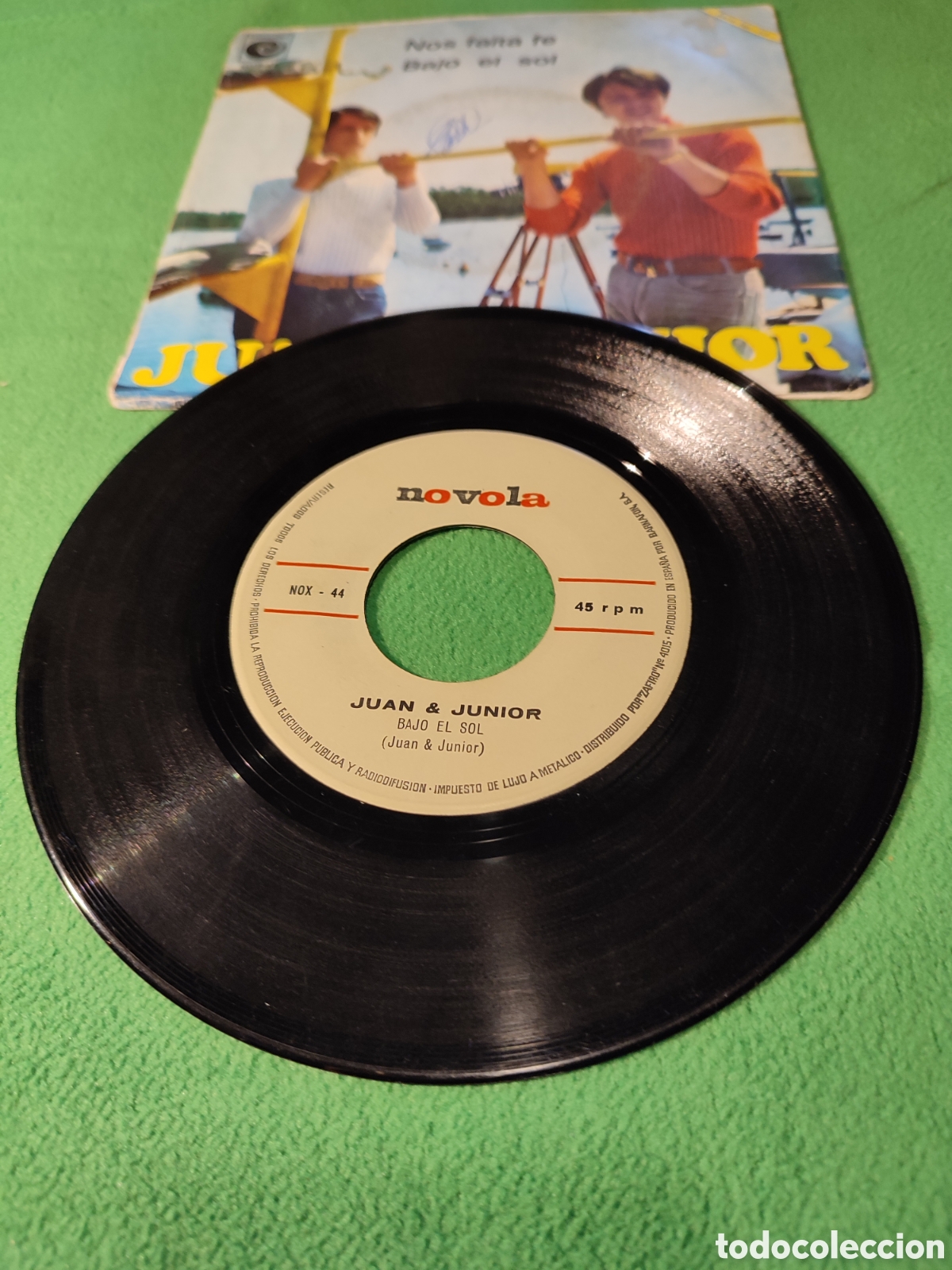 Discos de vinilo: Juan & Junior - Bajo el sol - Foto 2
