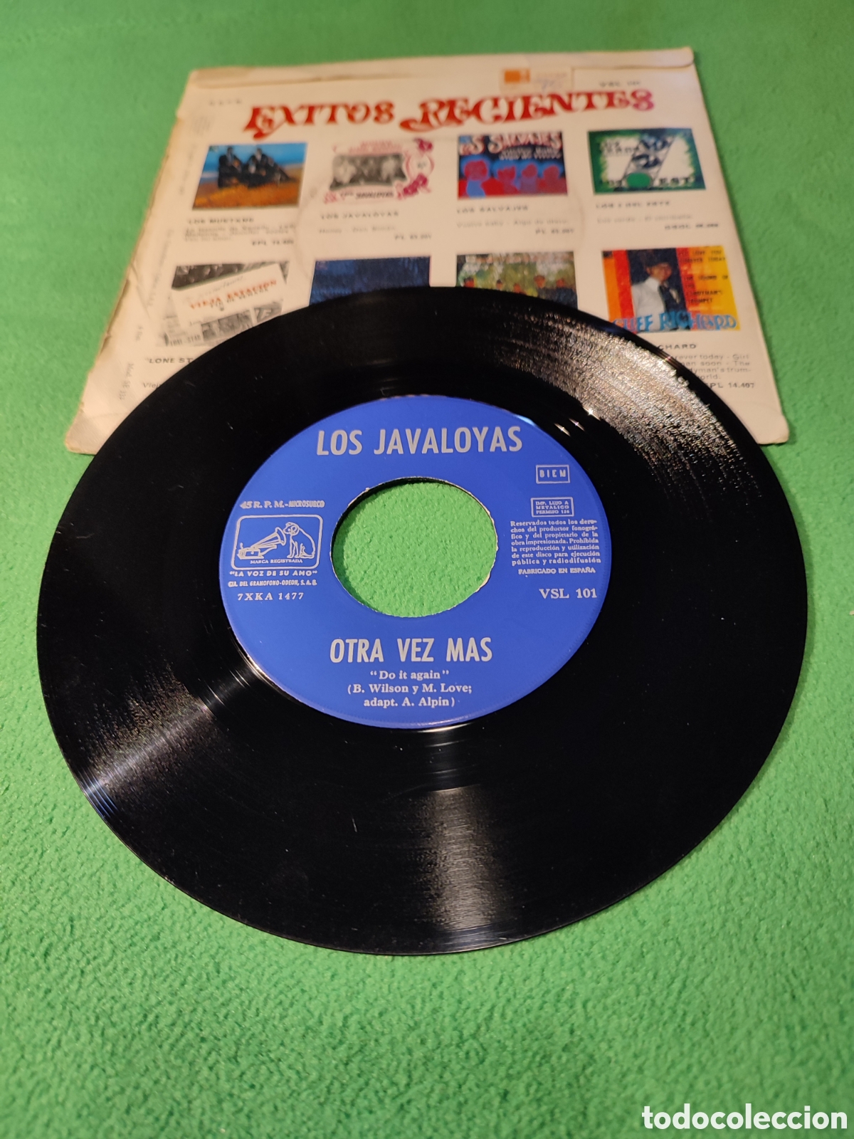 Discos de vinilo: Los Javaloyas - Otra vez m&aacute;s - Foto 2
