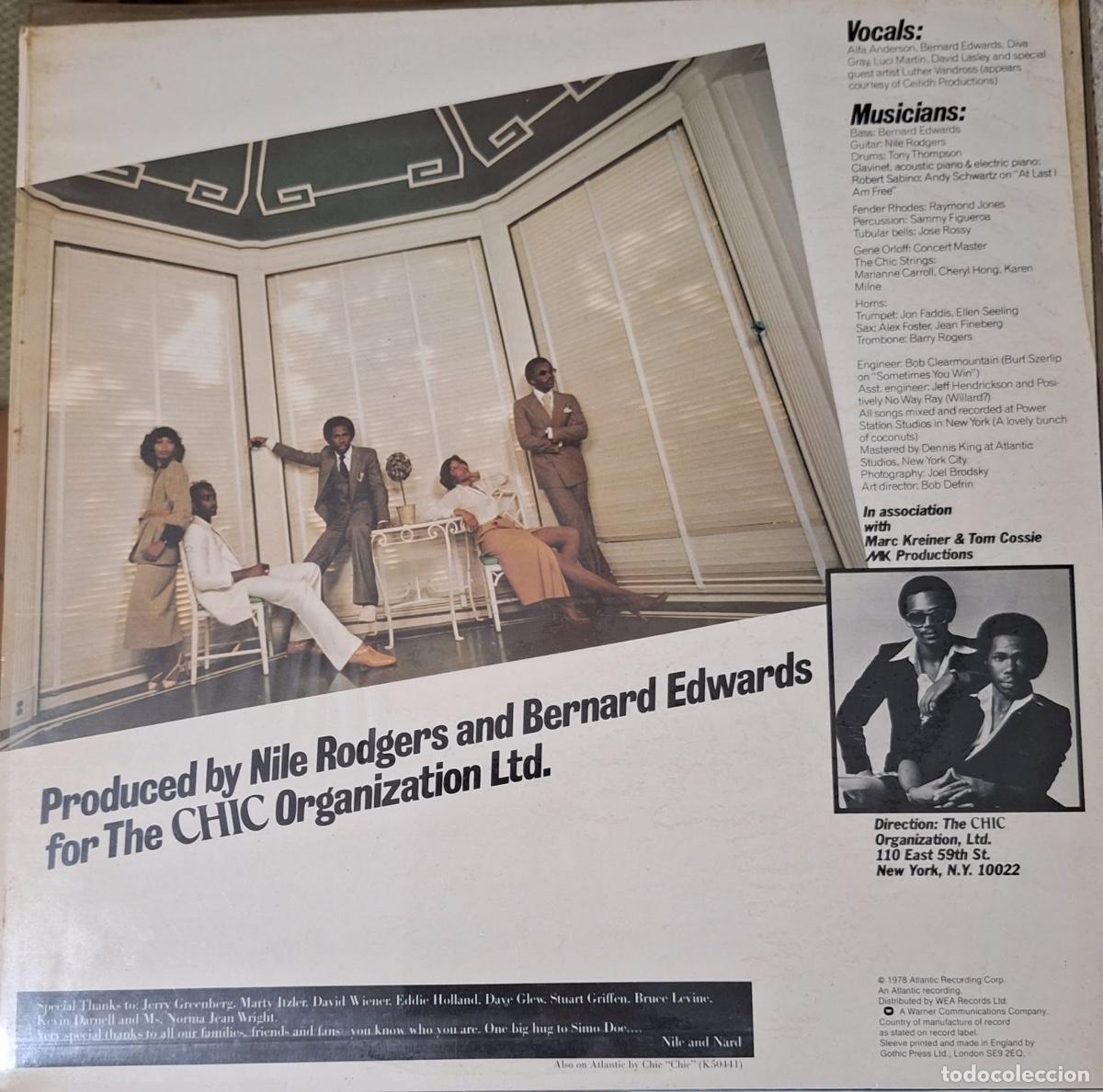 Discos de vinilo: DISCO LP C&rsquo;EST CHIC. 1978 LONDRES - Foto 2