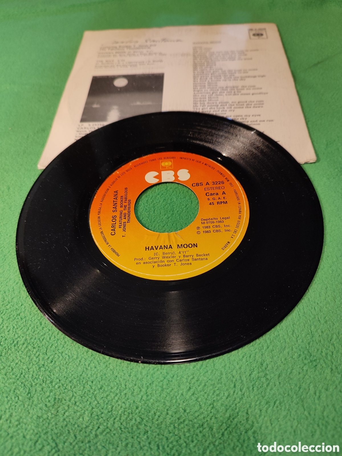 Discos de vinilo: Carlos Santana - Havana moon - Foto 2