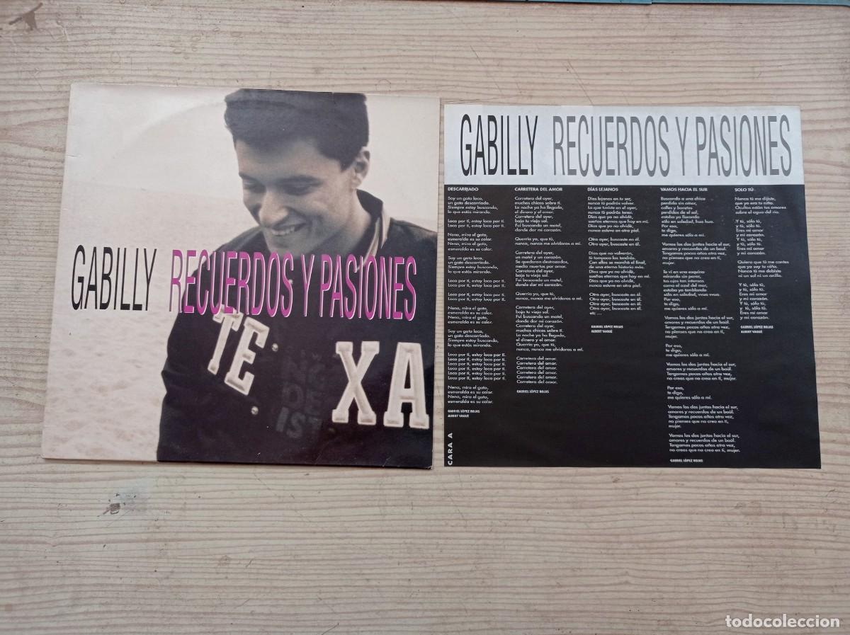 Discos de vinilo: Gabilly - Recuerdos Y Pasiones - LP - Foto 1