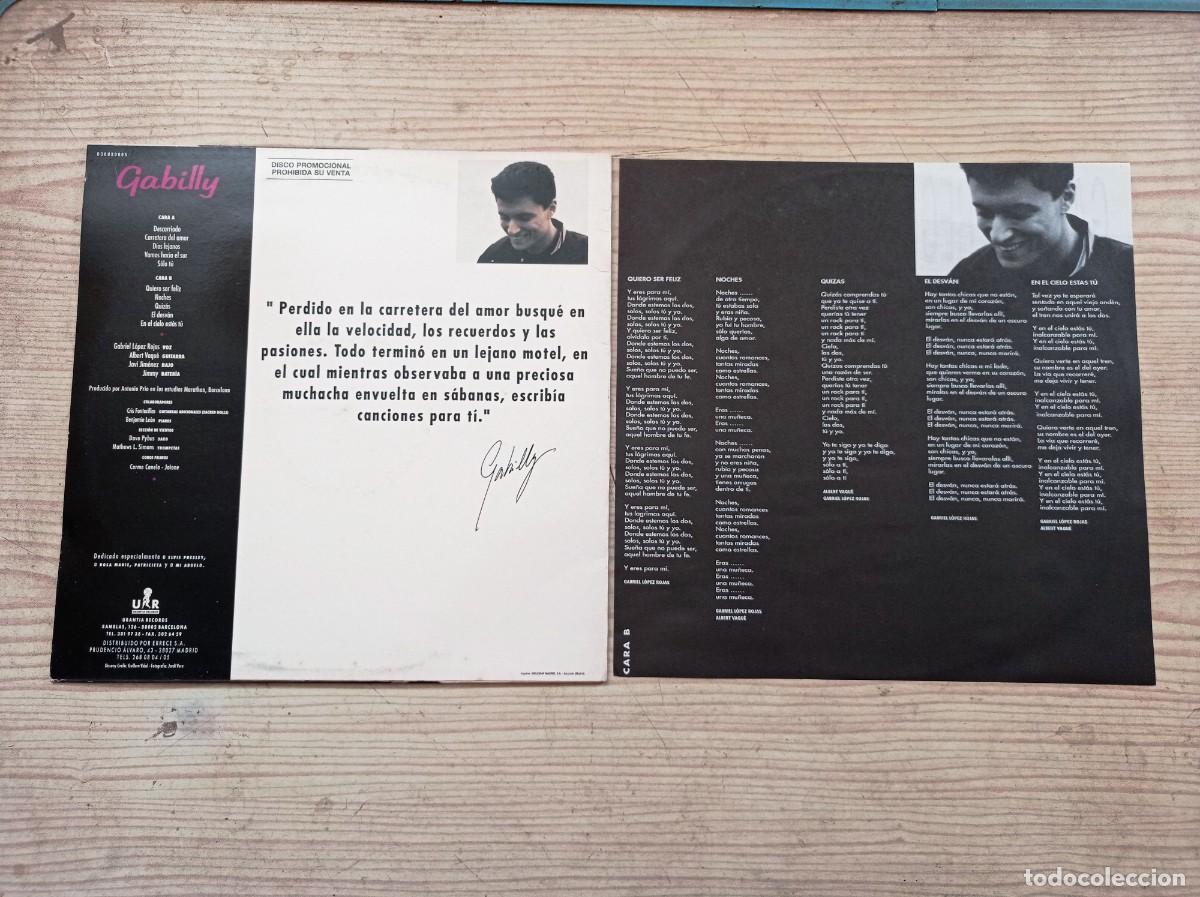 Discos de vinilo: Gabilly - Recuerdos Y Pasiones - LP - Foto 2