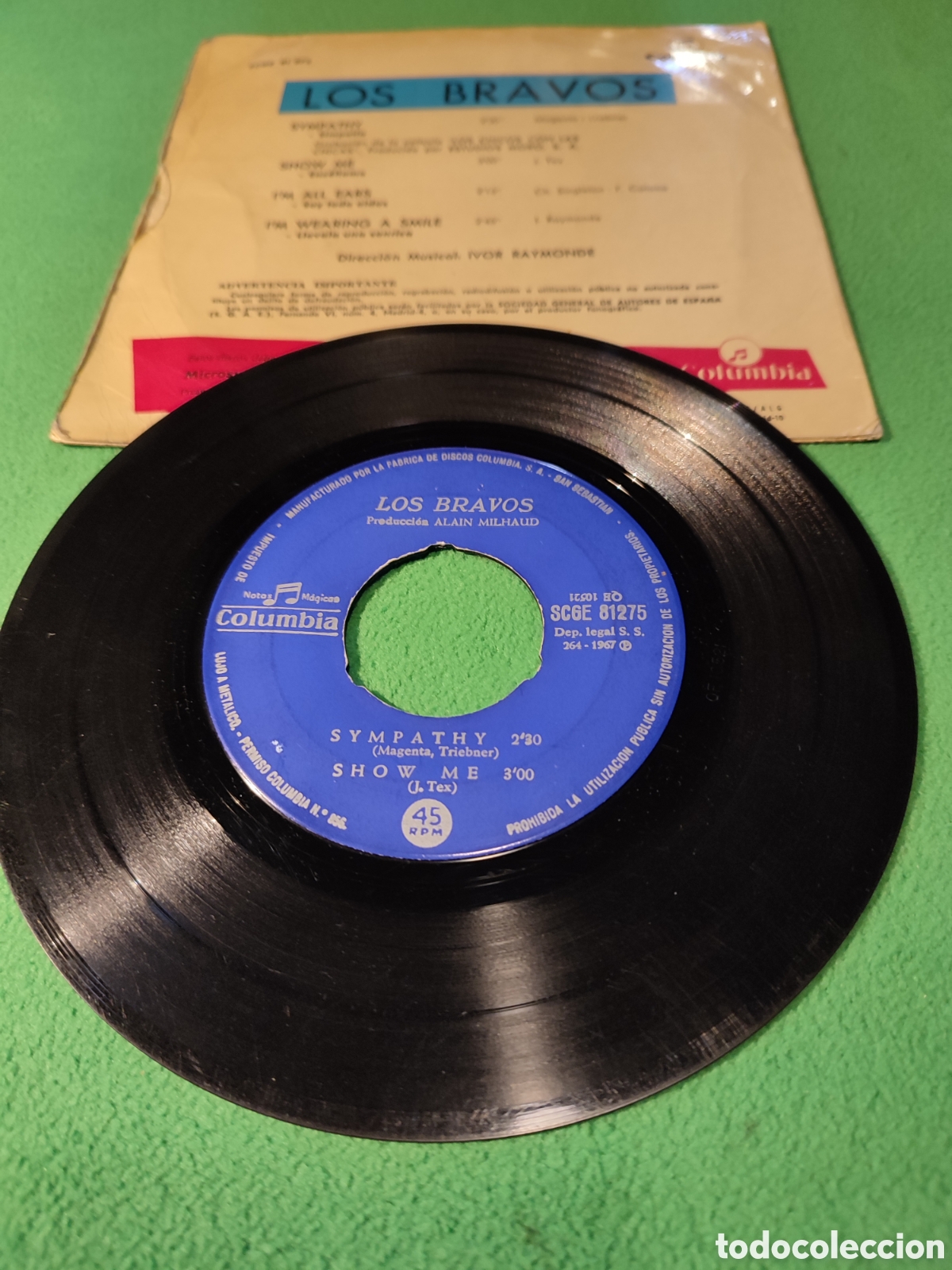 Discos de vinilo: Los Bravos - Sympathy+ 3 - Foto 2