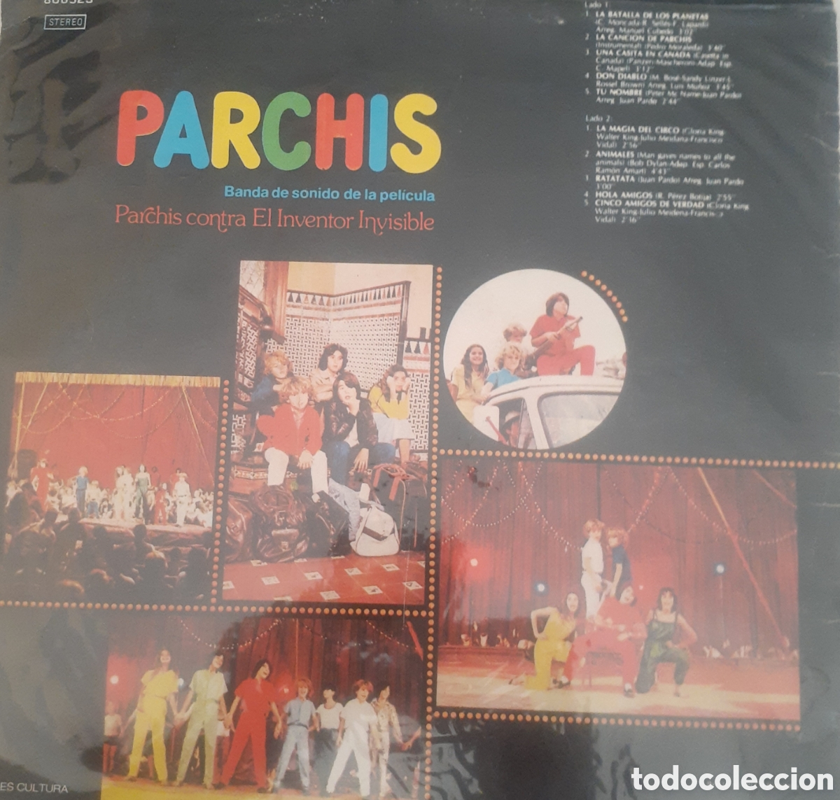 Discos de vinilo: Parchis Contra el Inspector Invisible - Foto 2