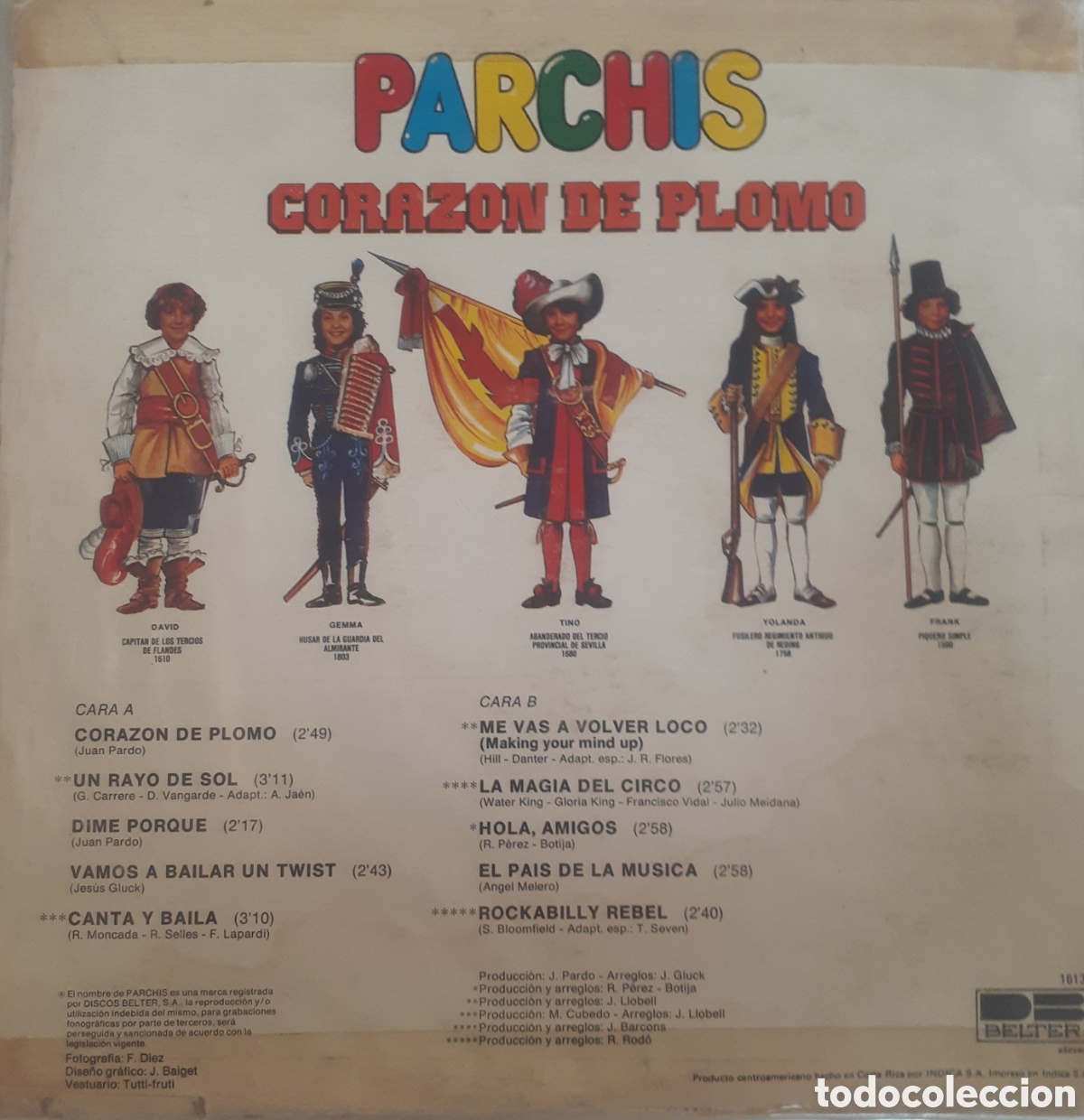 Discos de vinilo: Coraz&oacute;n de Plomo - Foto 2