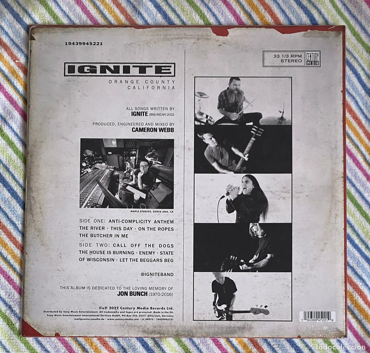Discos de vinilo: IGNITE - IGNITE 12 LP + CD NUEVO Y PRECINTADO - HARDCORE PUNK - Foto 2