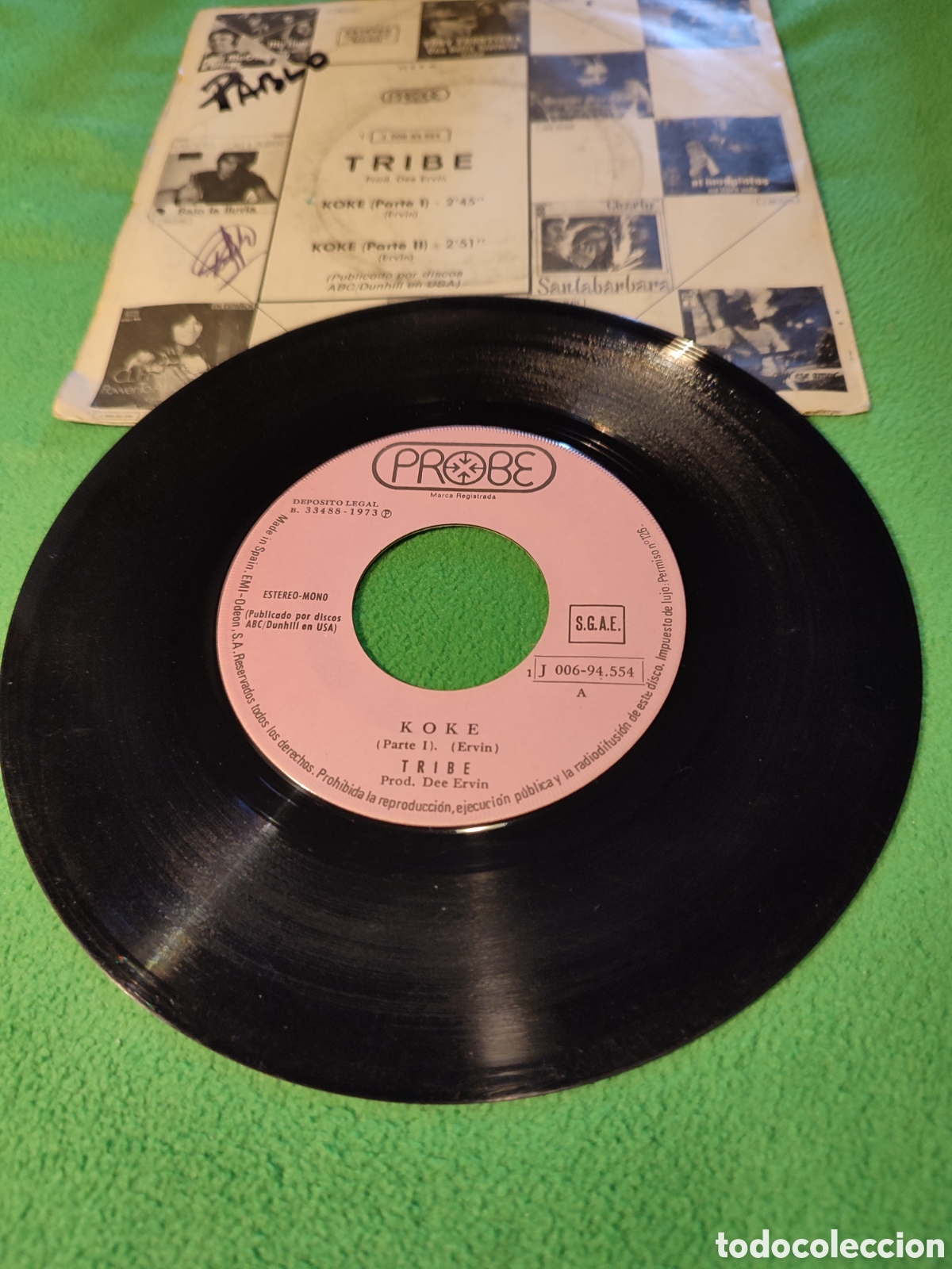 Discos de vinilo: Tribe - Koke single vinilo - Foto 2