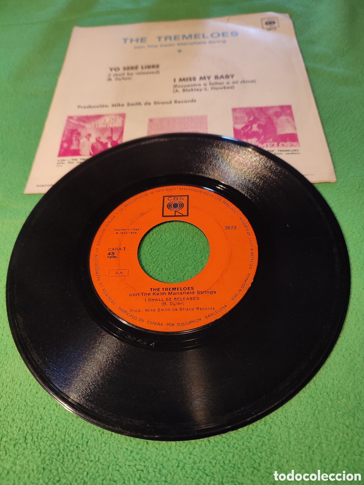 Discos de vinilo: The Tremeloes - I shall be released - Foto 2