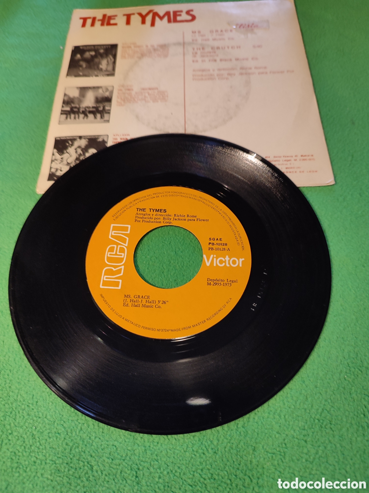Discos de vinilo: The Tymes - Ms Grace - Foto 2
