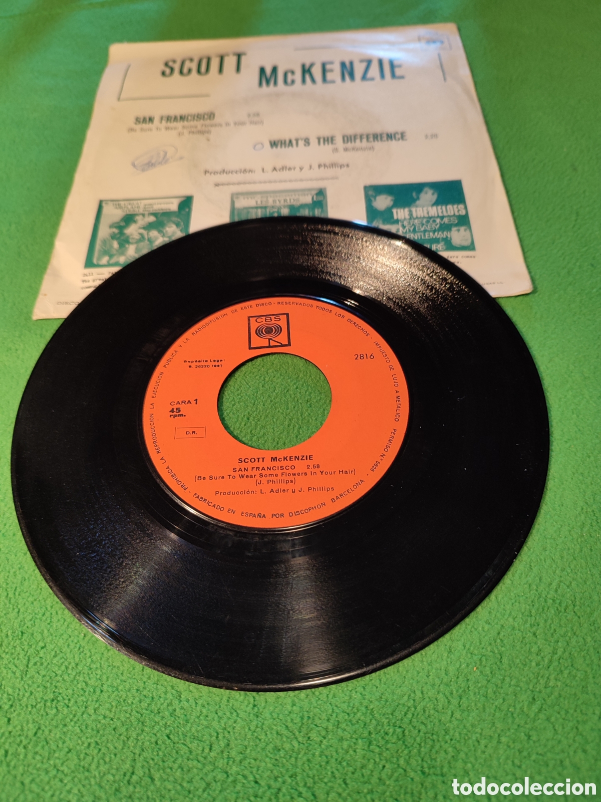 Discos de vinilo: Scott McKenzie - San Francisco - Foto 2