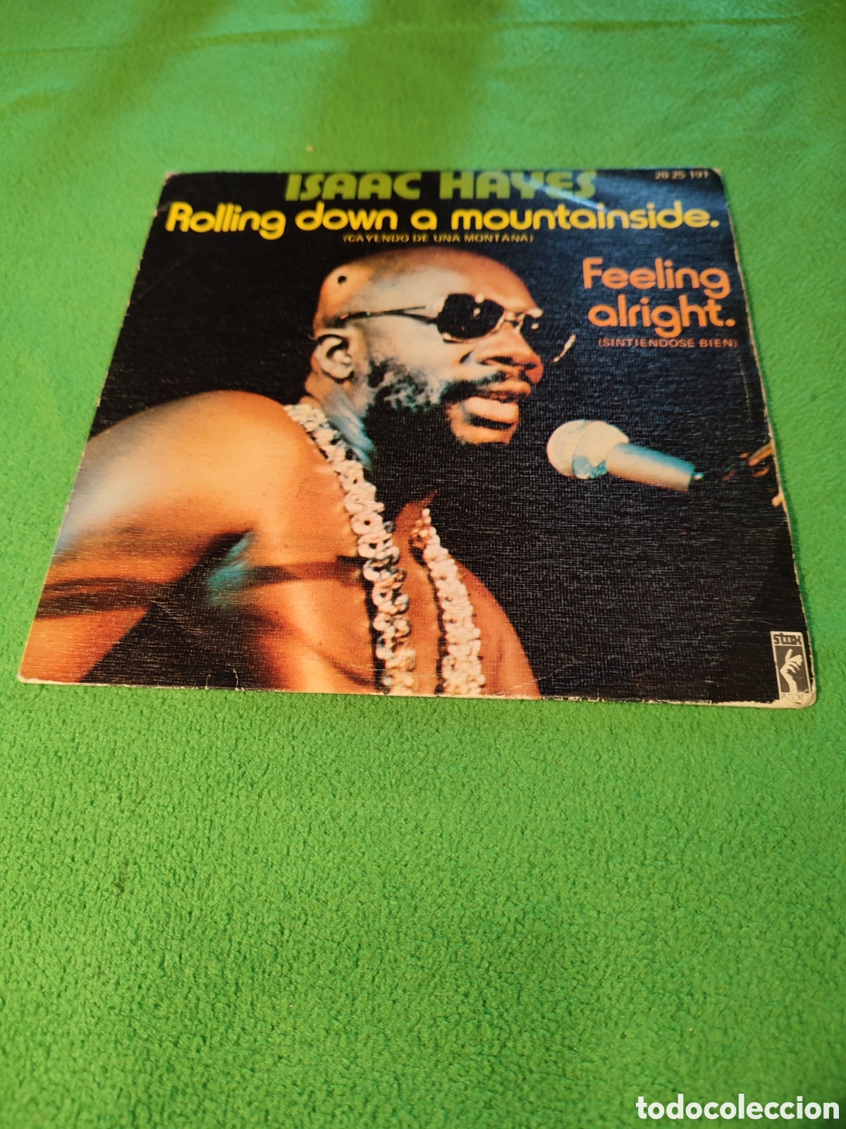 Discos de vinilo: Isaac Hayes - Rolling down a mountain side - Foto 1