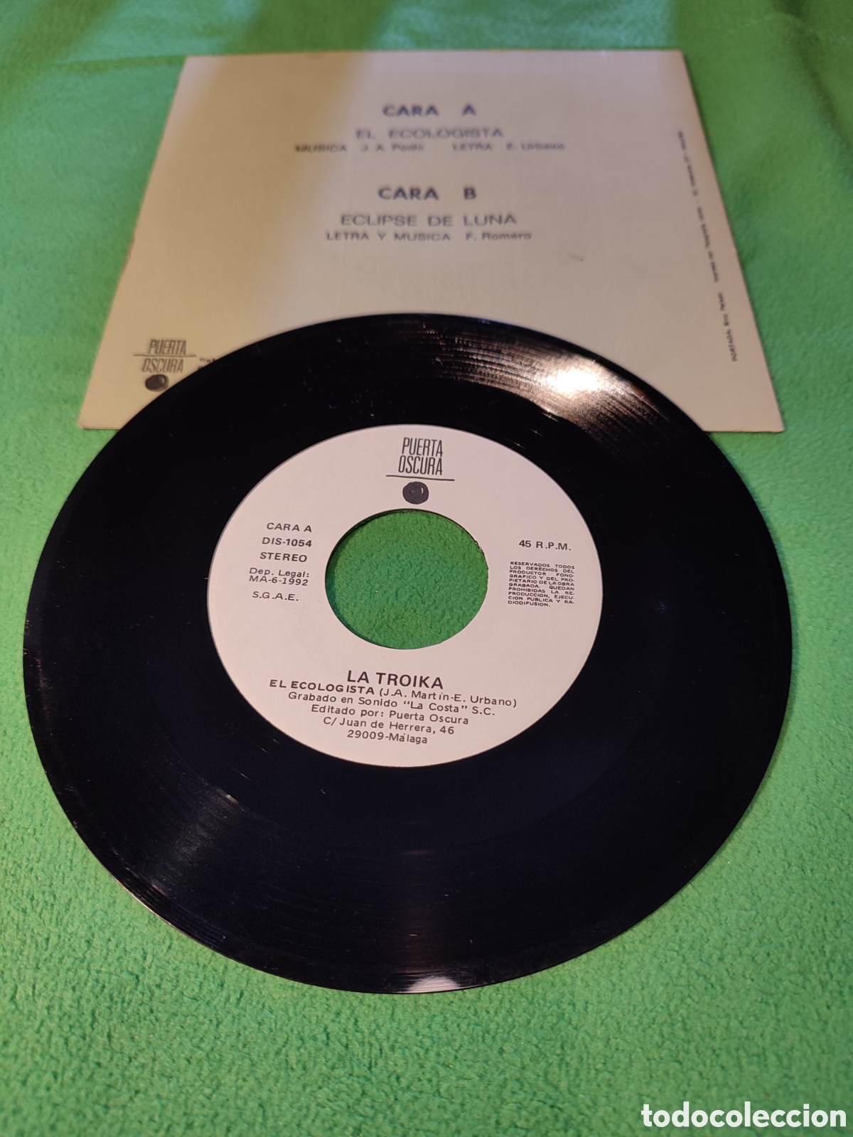 Discos de vinilo: La Troyka - El ecologista - Foto 2