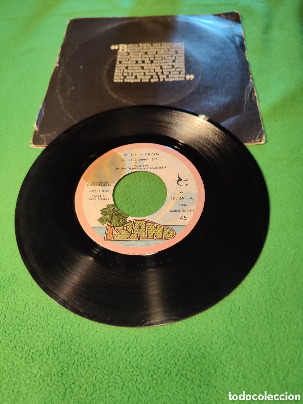 Discos de vinilo: Mike Heron - Call me Diamond - Foto 2