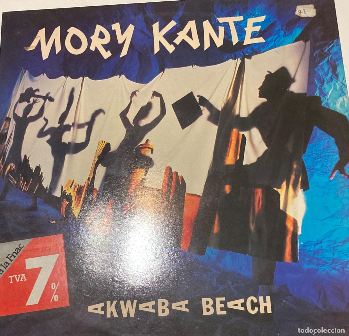 Discos de vinilo: DISCO LP. MORY KANTE. AKWABA BEACH. 1987 - Foto 1