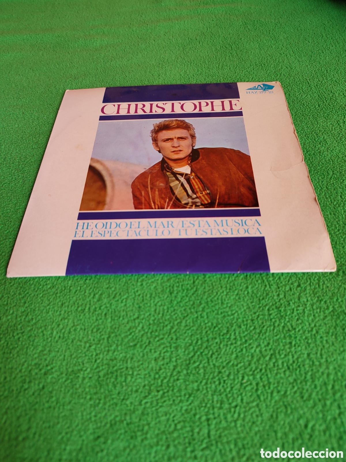 Discos de vinilo: Christophe - He o&iacute;do el mar - +3 - Foto 1