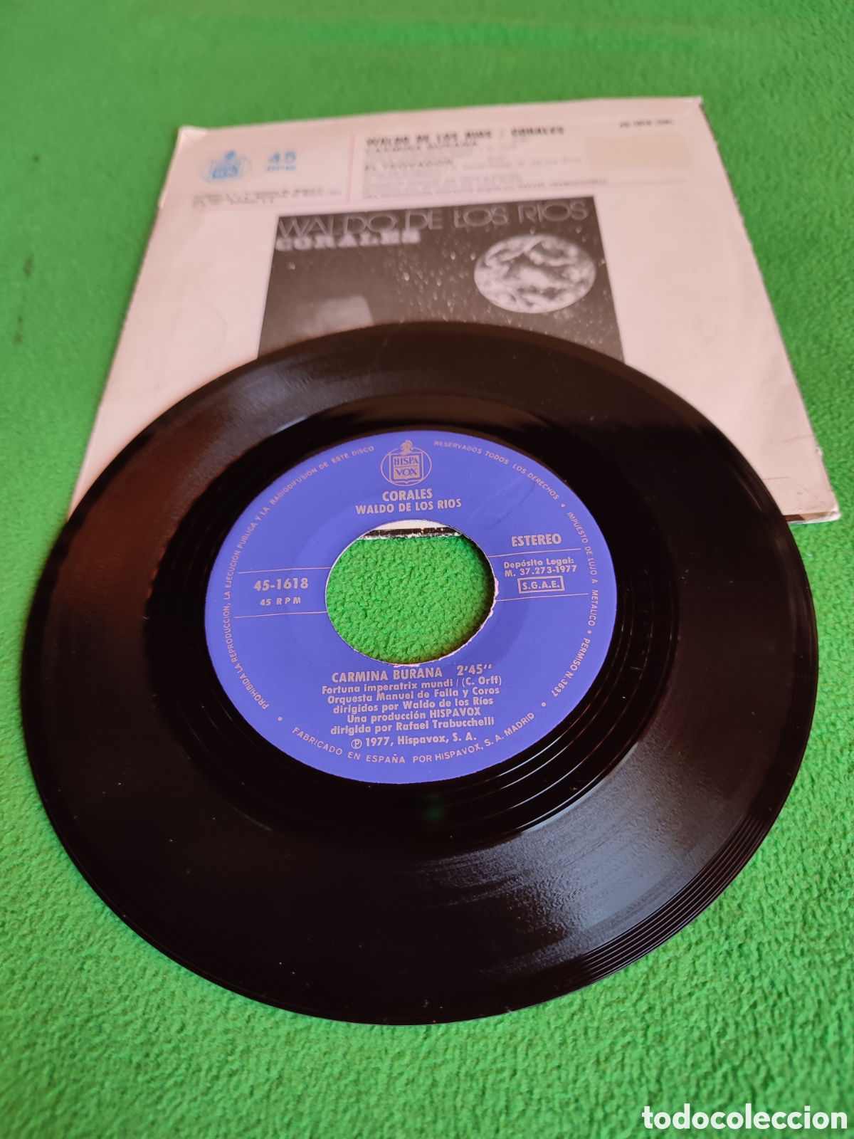 Discos de vinilo: Waldo de los R&iacute;os - Carmina Burana - Foto 2