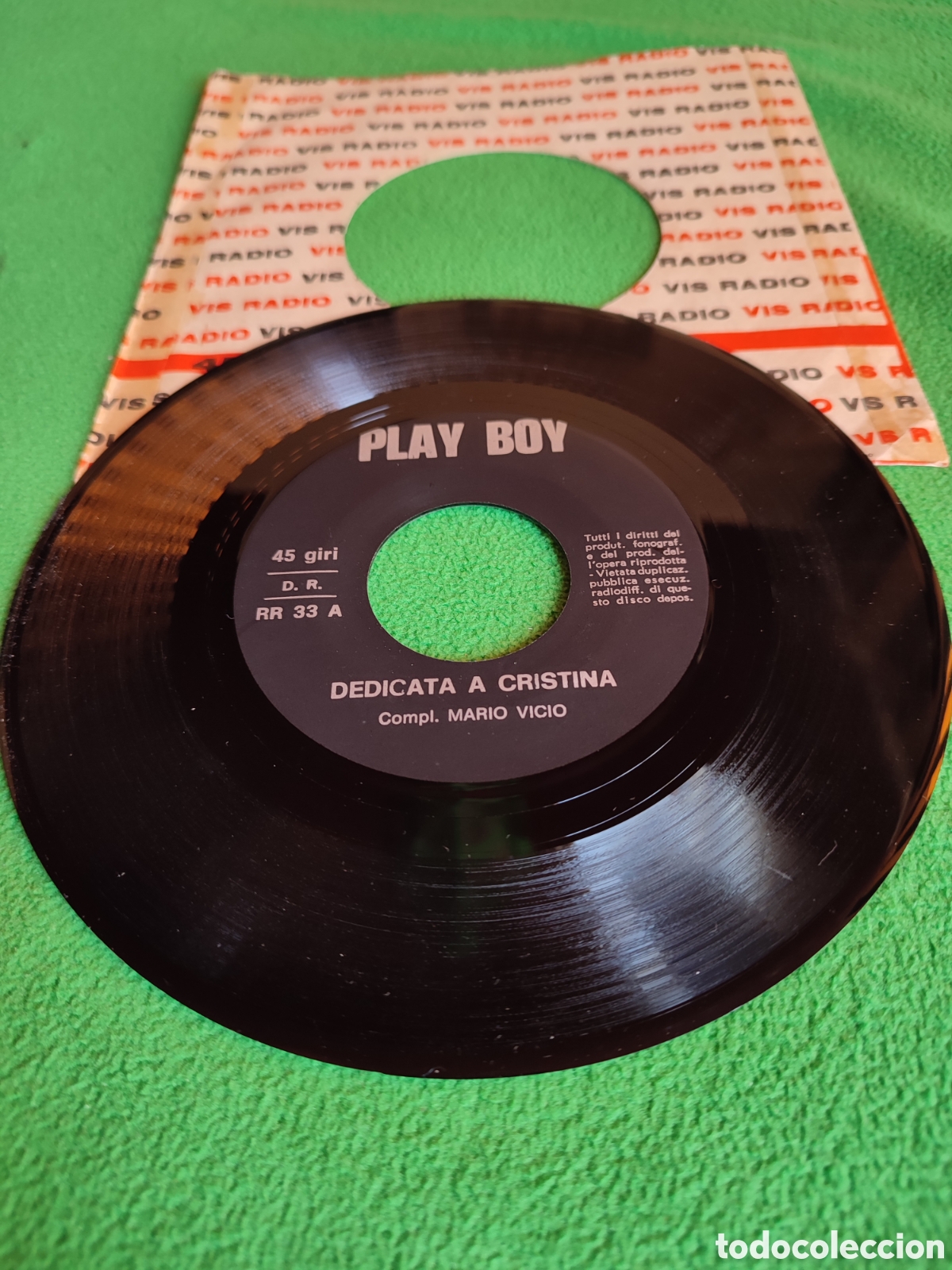 Discos de vinilo: Mario Vicio - Dedicata a Cristina - Foto 1