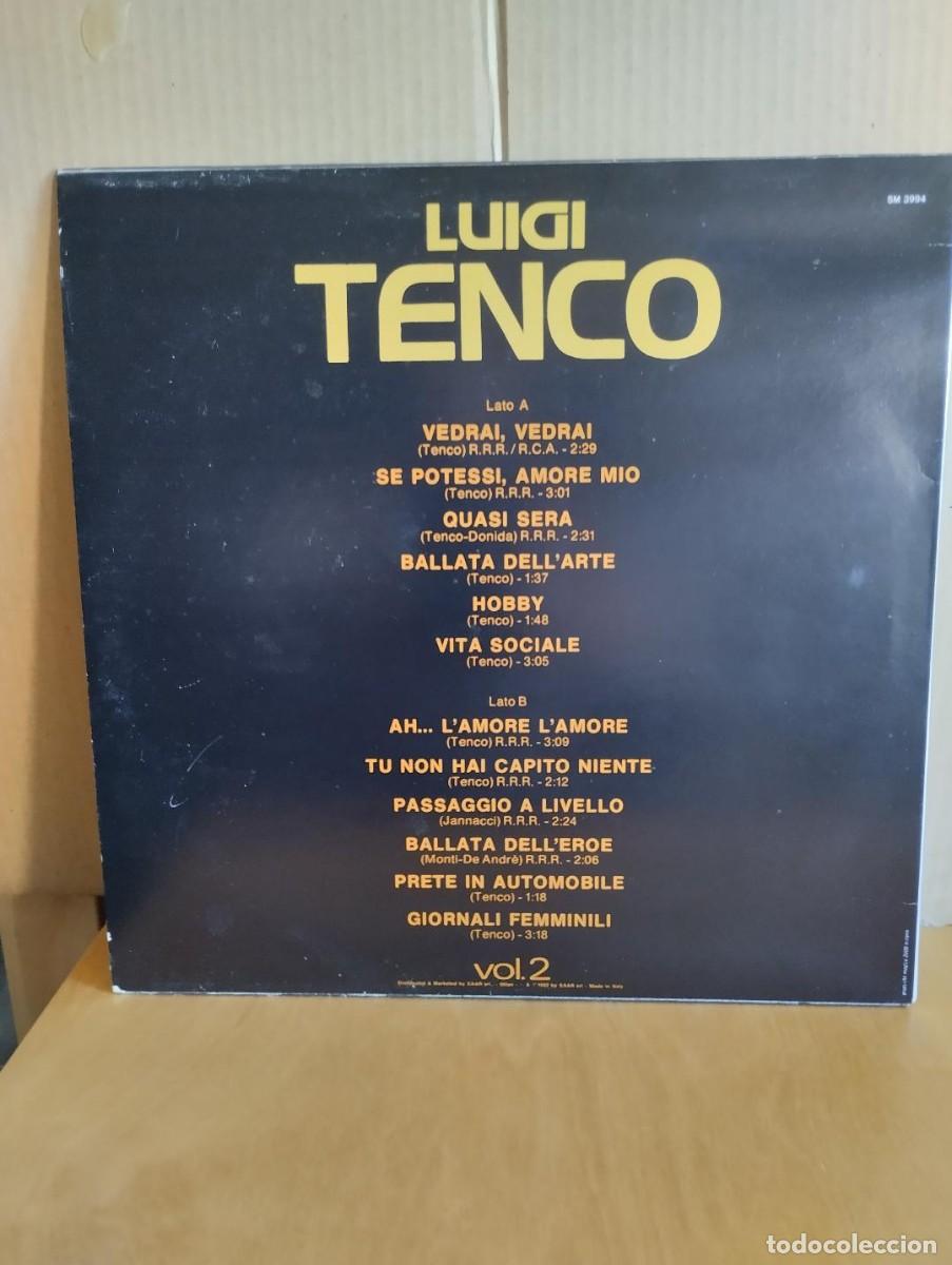 Discos de vinilo: LUIGI TENCO ---- VEDRAI,VEDRAI - Foto 2