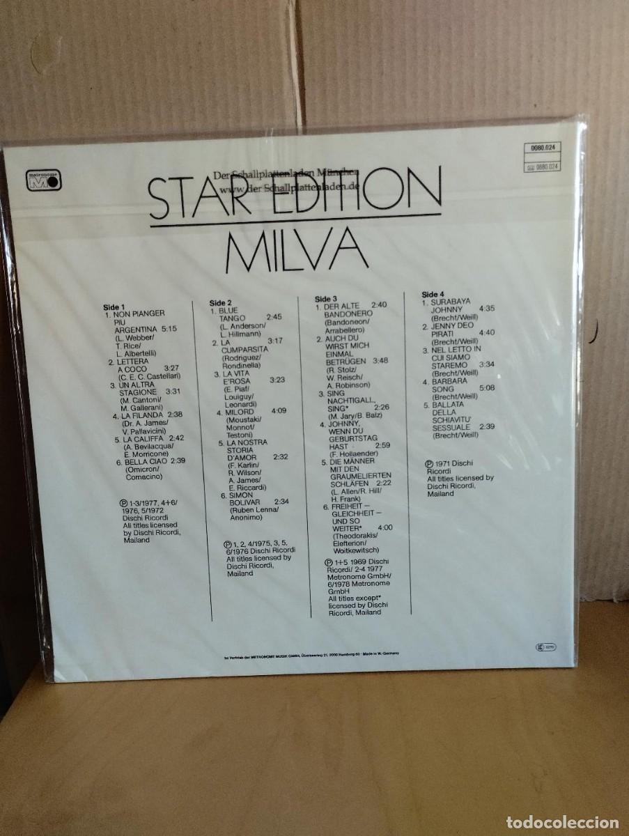 Discos de vinilo: MILVA ---- STAR EDITION - Foto 2