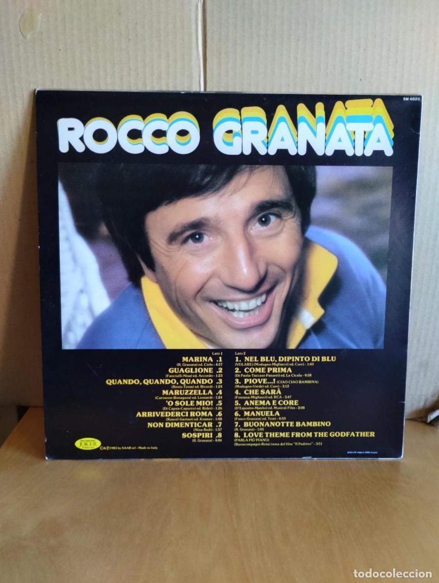 Discos de vinilo: ROCCO GRANATA ----- MARINA - Foto 2