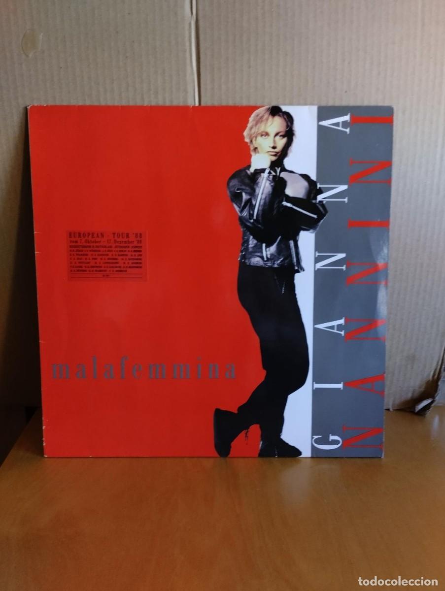 Discos de vinilo: GIANNA NANNINI ---- MALAFEMMINA - Foto 1