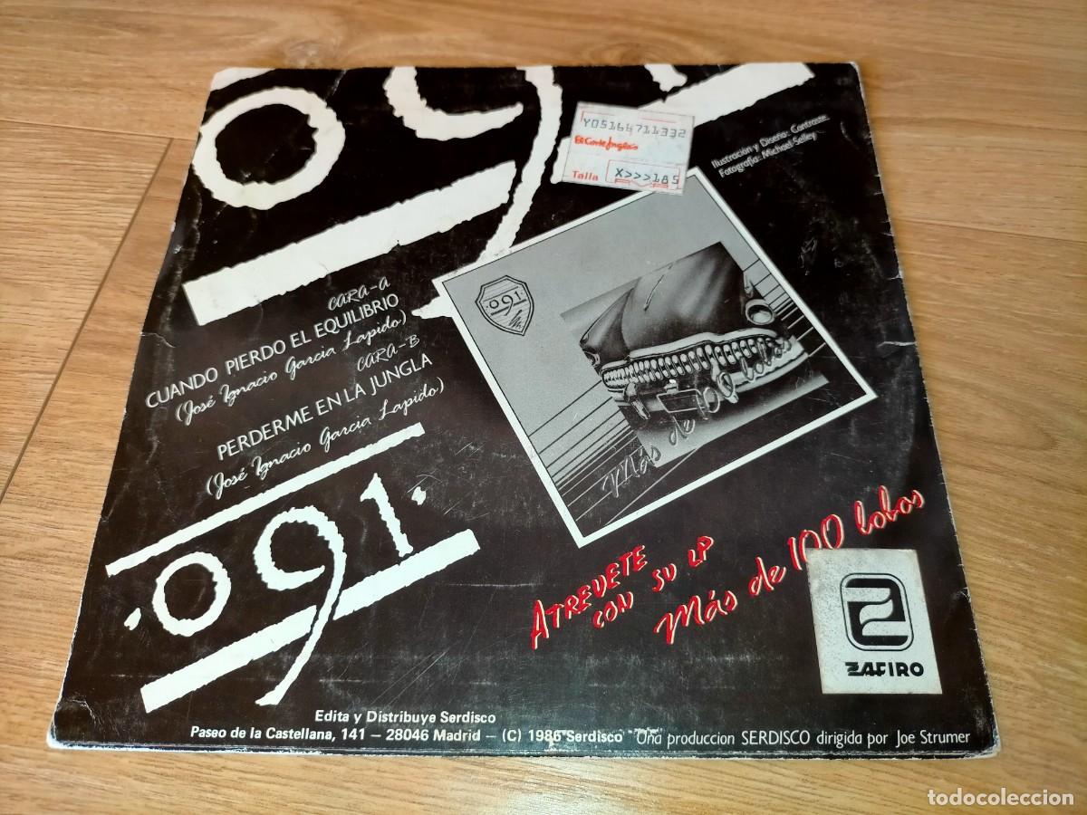 Discos de vinilo: 091-CUANDO PIERDO EL EQUILIBRIO-ORIGINAL 1986 - Foto 2