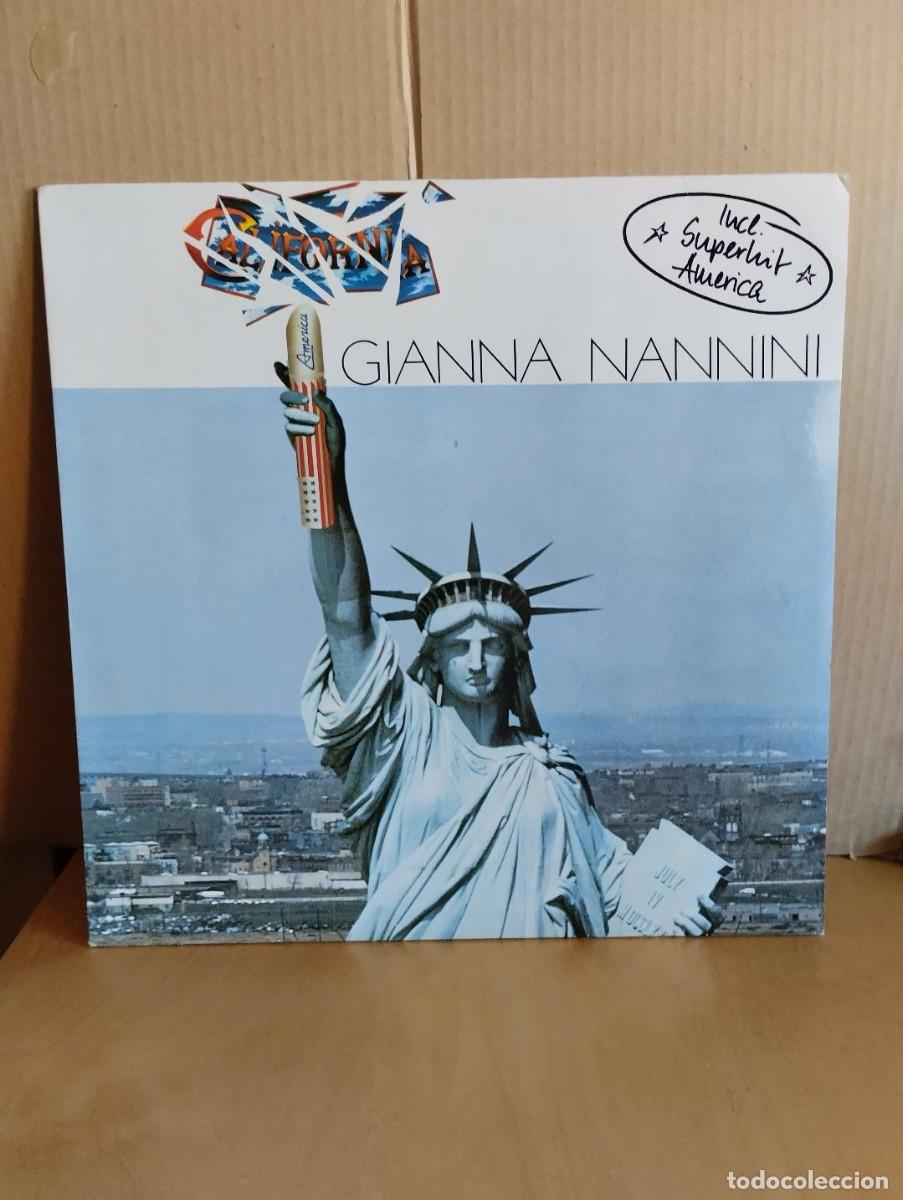 Discos de vinilo: GIANNA NANNINI ---- CALIFORNIA - Foto 1