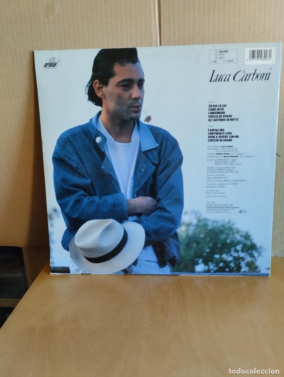 Discos de vinilo: LUCA CARBONI ---- LUCA CARBONI - Foto 2