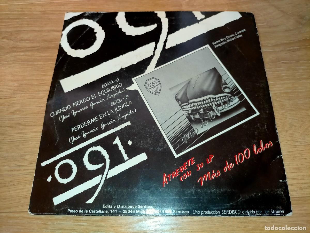 Discos de vinilo: 091-CUANDO PIERDO EL EQUILIBRIO-ORIGINAL 1986 - Foto 2