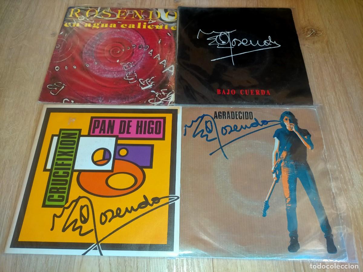 Discos de vinilo: LOTE DE 3 SINGLES ORIGINALES DE ROSENDO - Foto 1