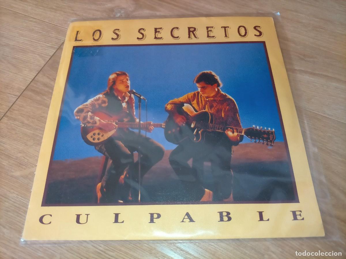 Discos de vinilo: LOS SECRETOS-CULPABLE-ORIGINAL 1990 - Foto 1