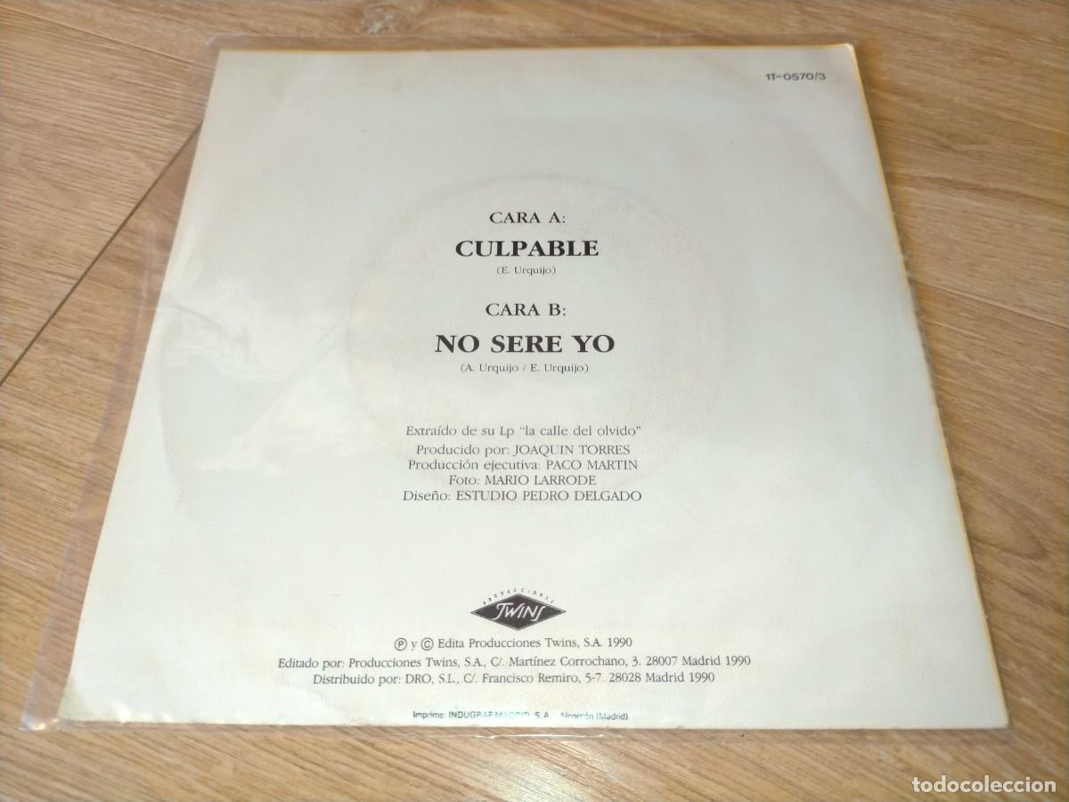 Discos de vinilo: LOS SECRETOS-CULPABLE-ORIGINAL 1990 - Foto 2