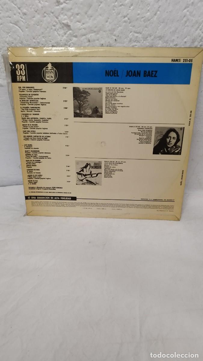 Discos de vinilo: Joan Baez &ndash; No&euml;l - - Foto 2