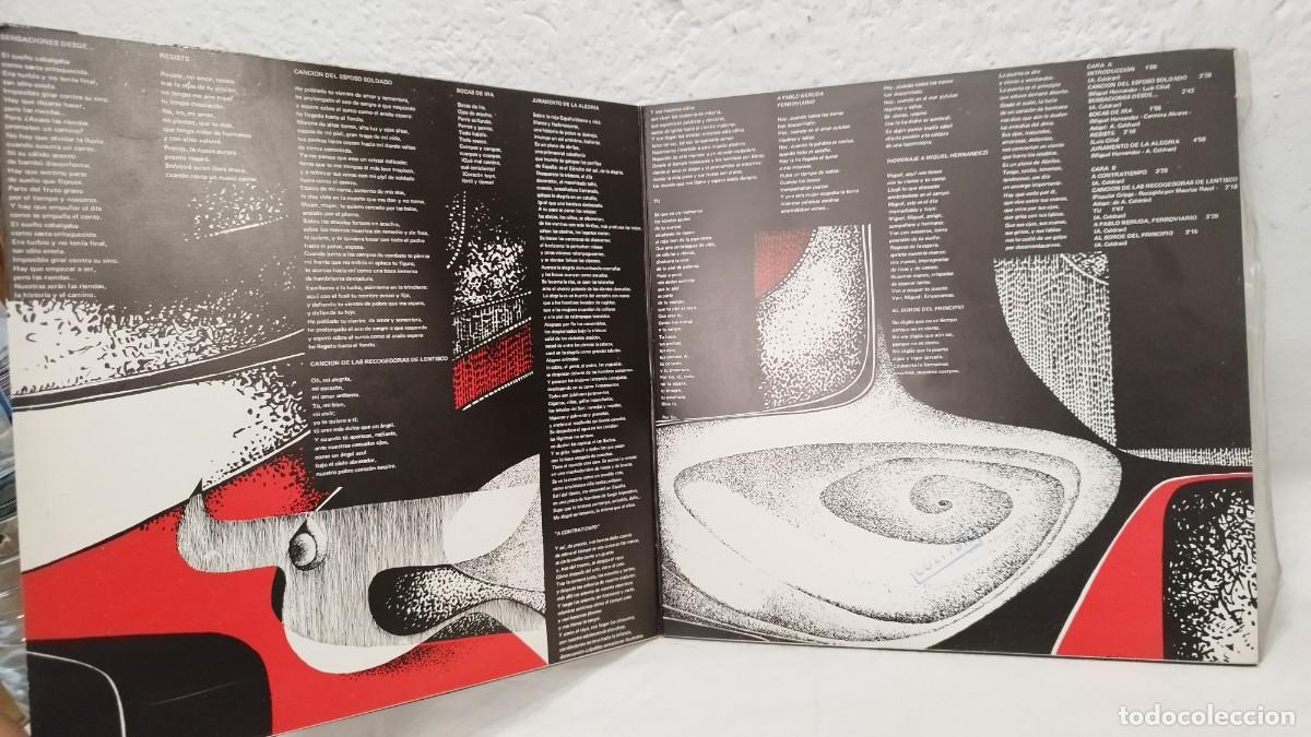 Discos de vinilo: ADOLFO CELDRAN - AL BORDE DEL PRINCIPIO - GATEFOLD - Foto 2