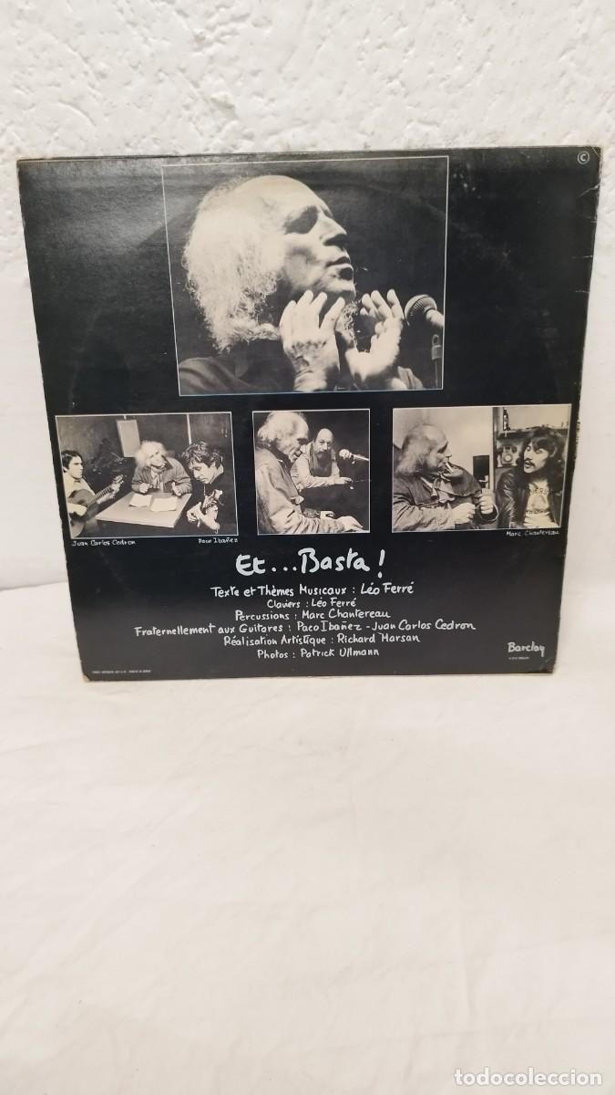 Discos de vinilo: Leo Ferre &ndash; Et... Basta! - Lp Vinilo - - Foto 3