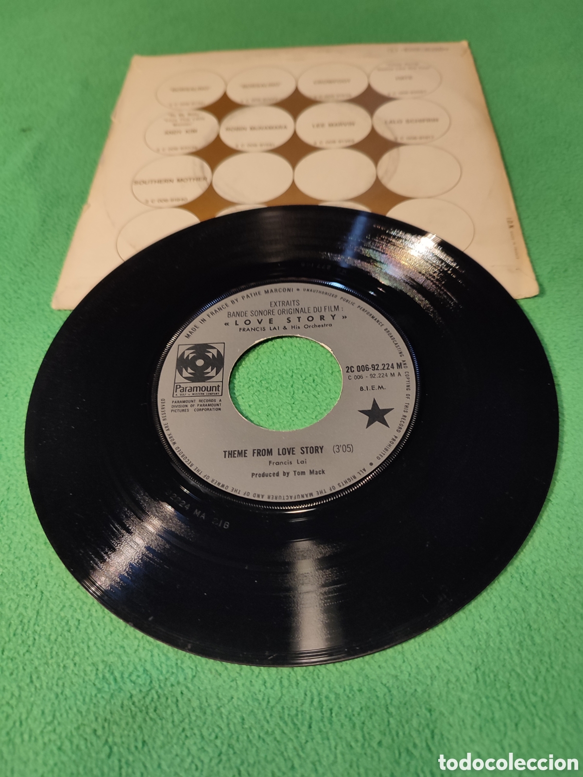 Discos de vinilo: Francis Lai - Love story - Foto 2