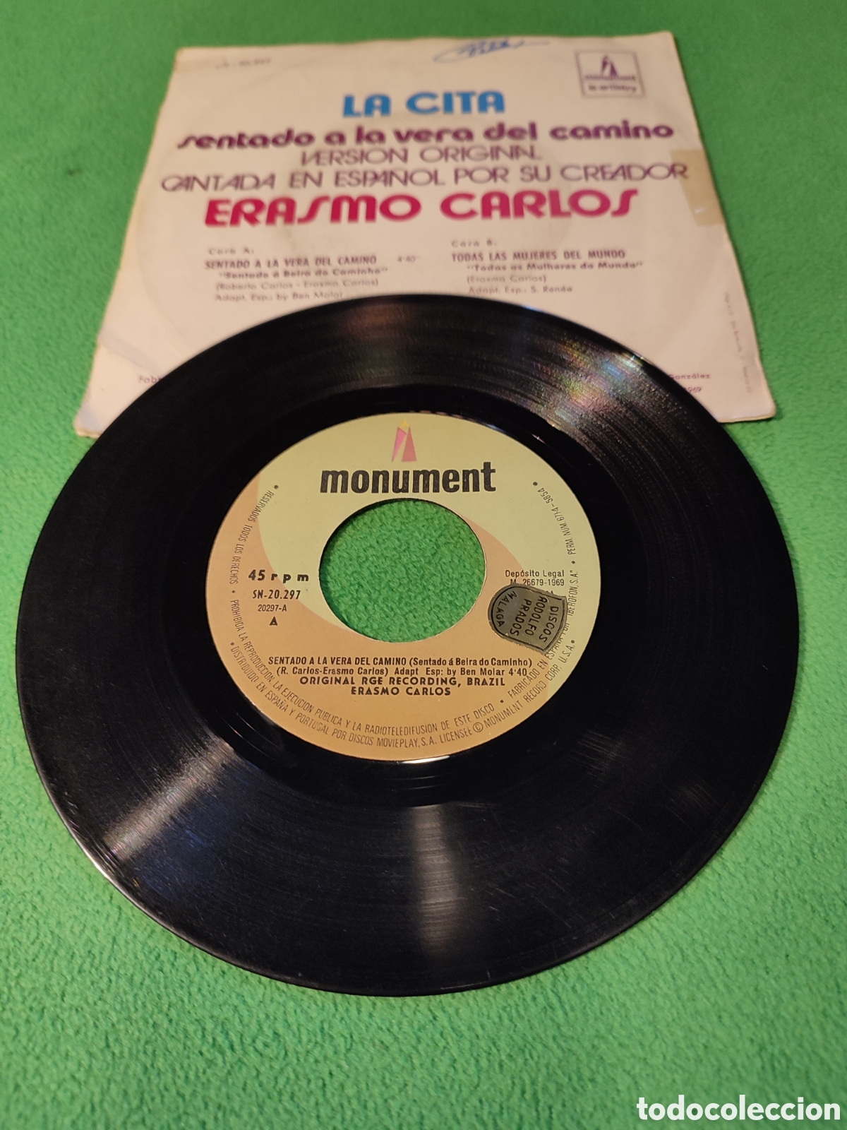 Discos de vinilo: Erasmo Carlos - La cita - Foto 2