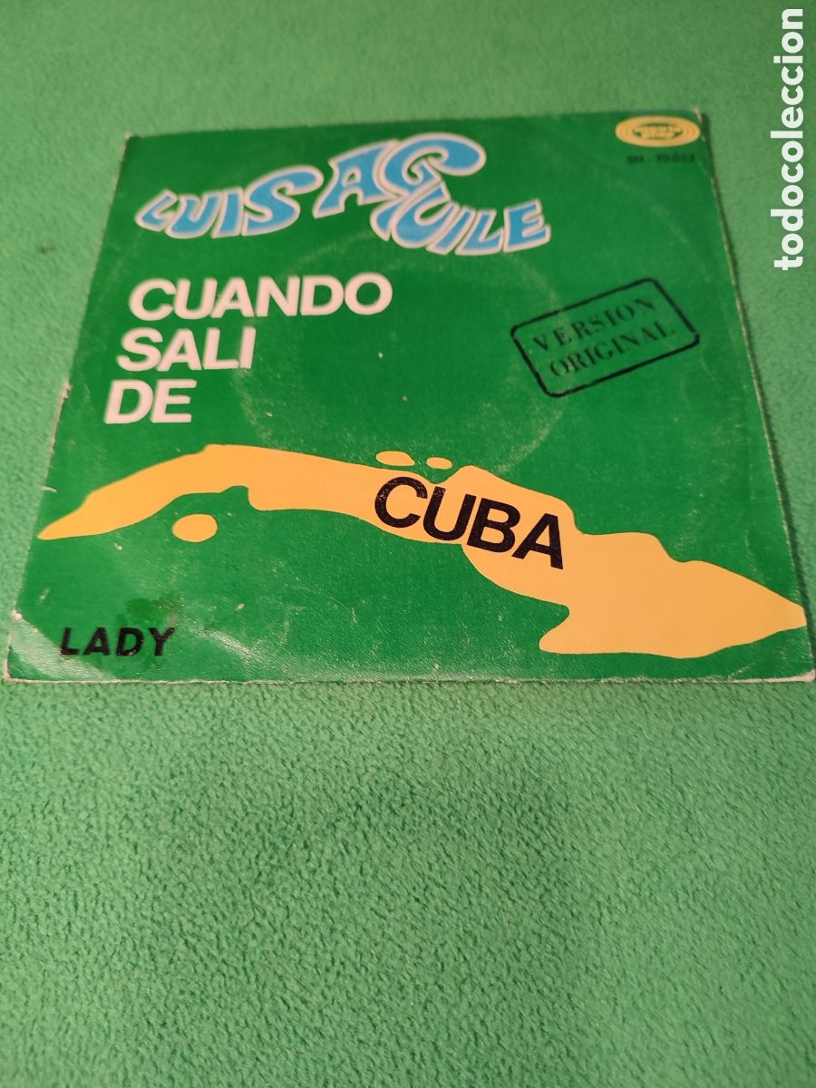 Discos de vinilo: Luis Aguil&eacute; - Cuando sal&iacute; de Cuba - Foto 1