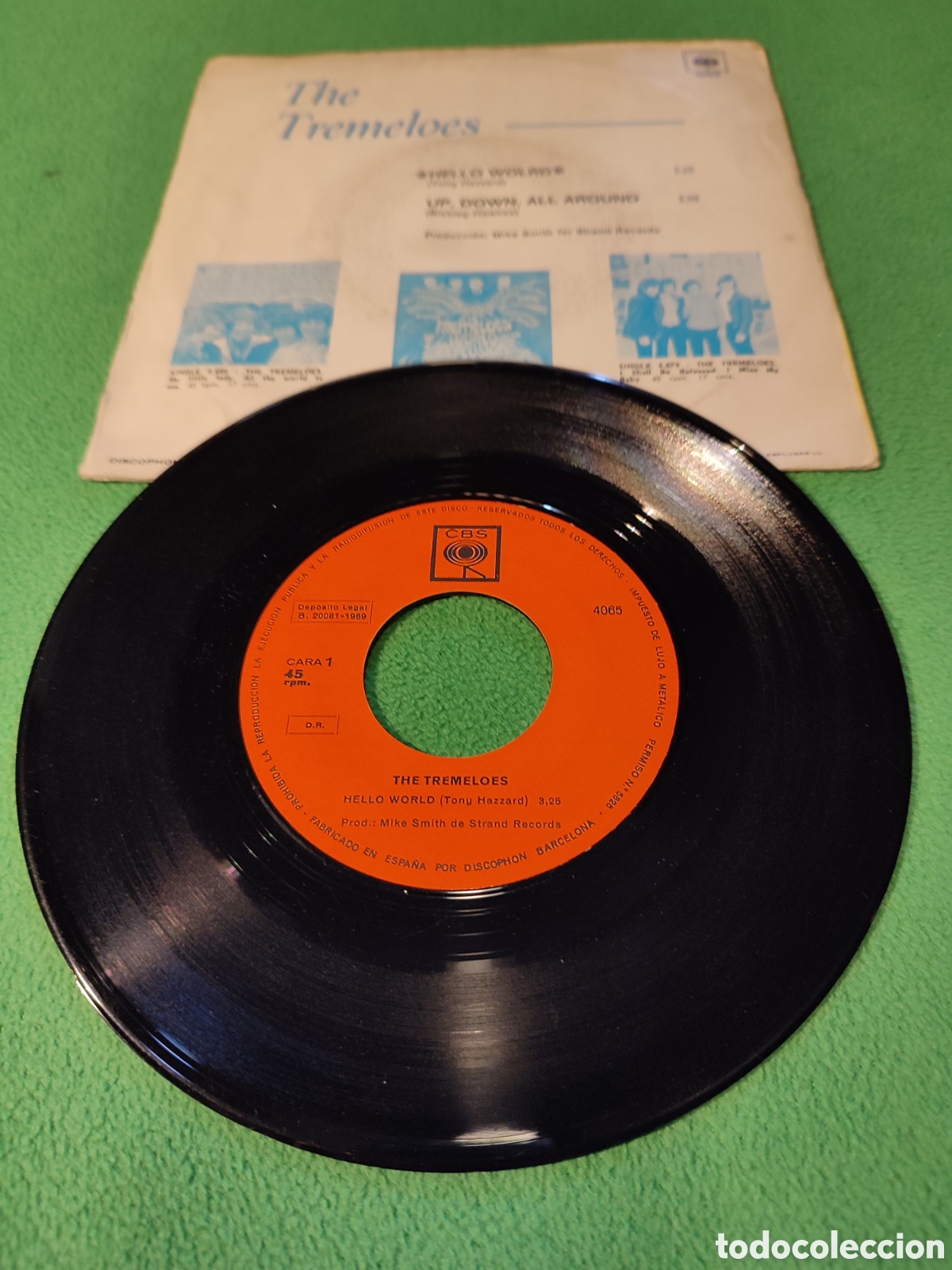 Discos de vinilo: The Tremeloes - Hello world - Foto 2